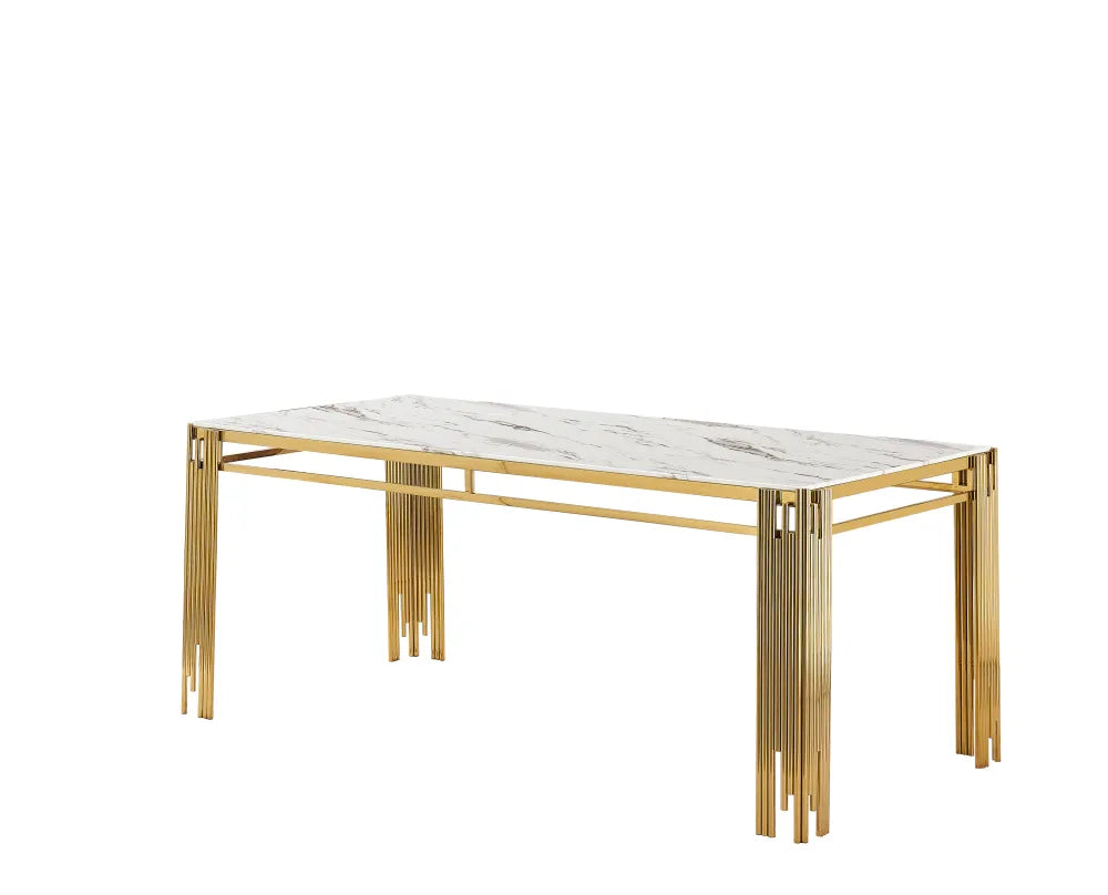 Table à manger Flute Marbre