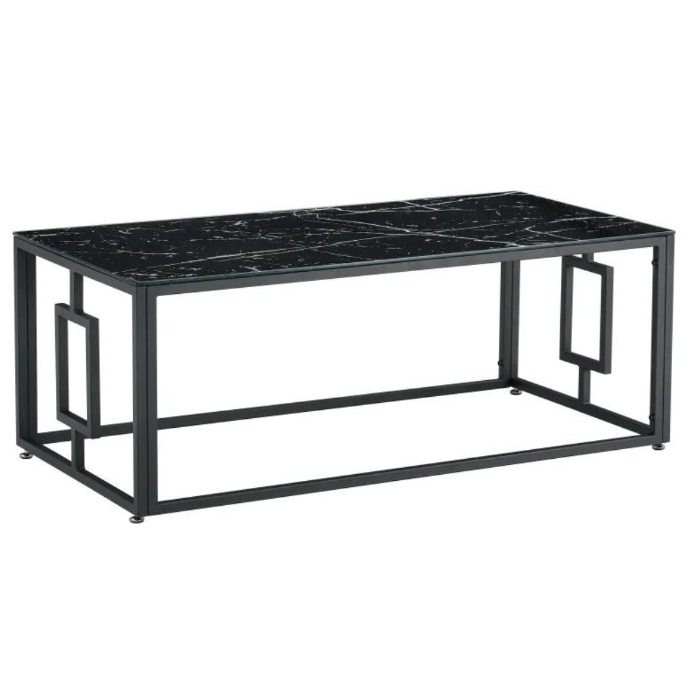 Table basse Tourny Noir Marbre Noir