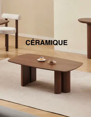 Table Basse Trinity en Céramique 120 cm – Table Basse Design