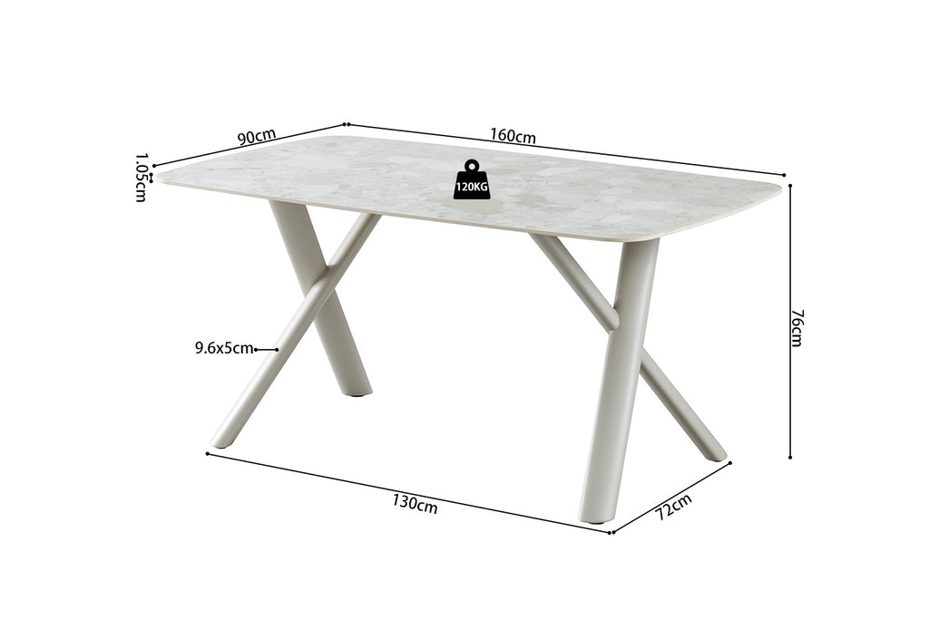 Table Orion Pierre beige