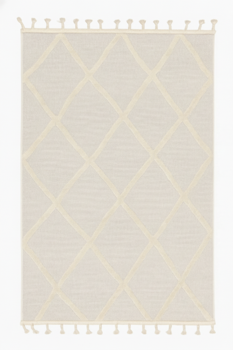 Tapis Tenerife Style berbère 54325 Crème