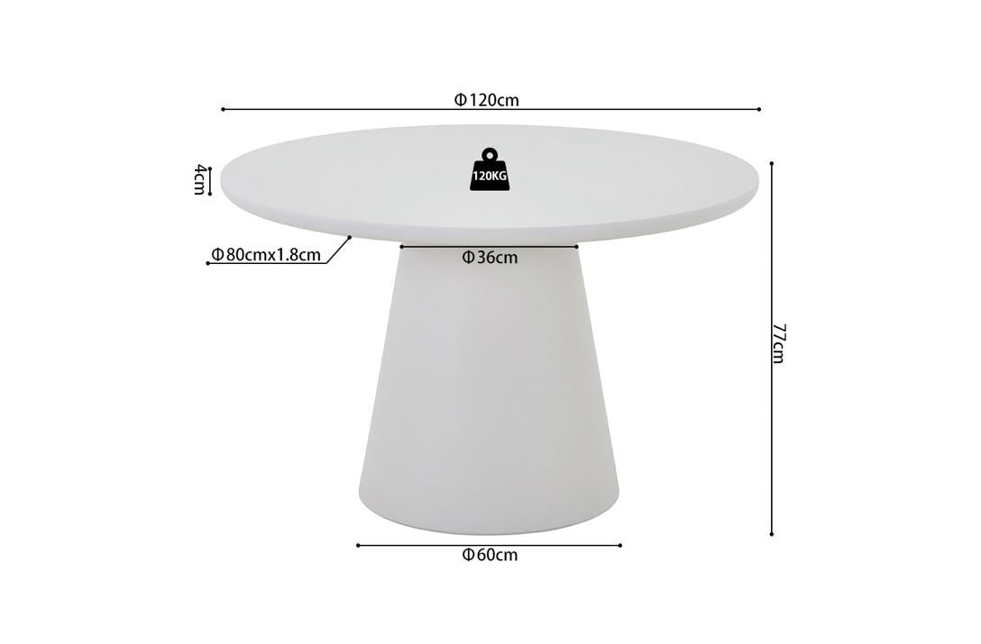 Table à manger Tavira 120cm