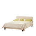 Lit Melbourne Velours - 160x200, Beige
