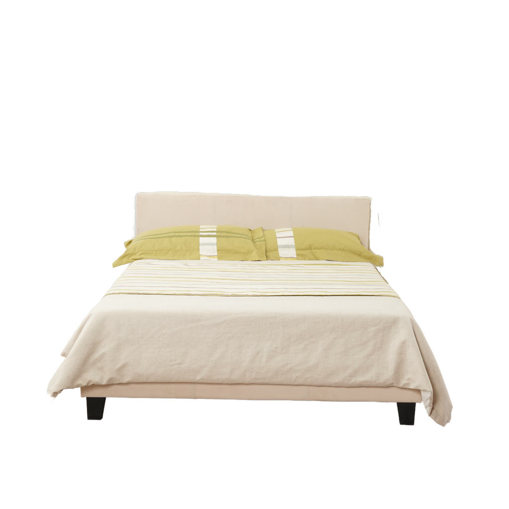 Lit Melbourne Velours - 160x200, Beige