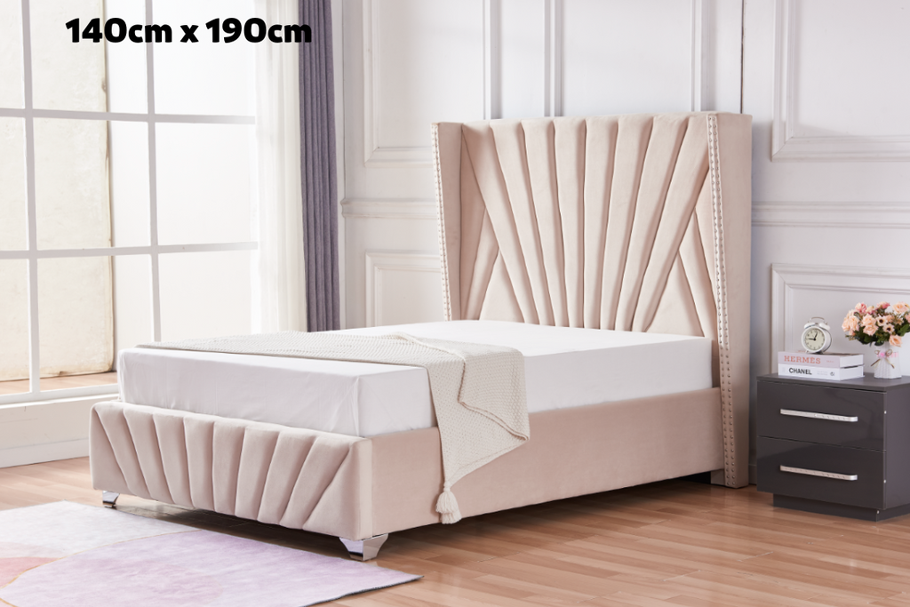 Lit Bonifacio - 140x190, Beige