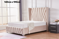 Lit Bonifacio - 140x190, Beige