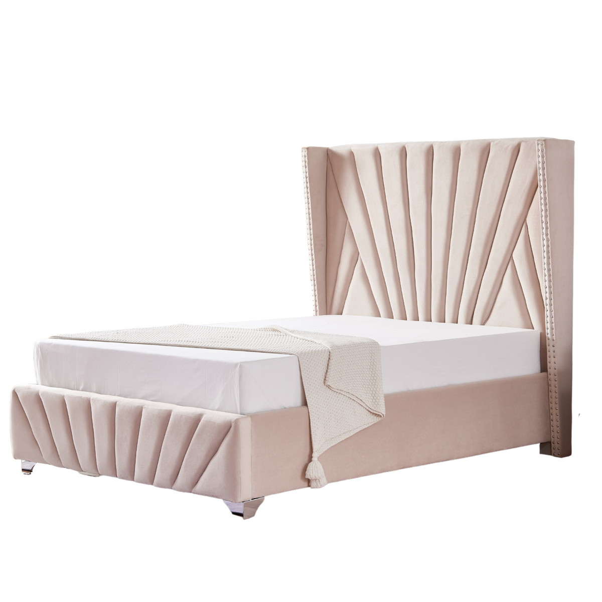 Lit Bonifacio - 140x190, Beige