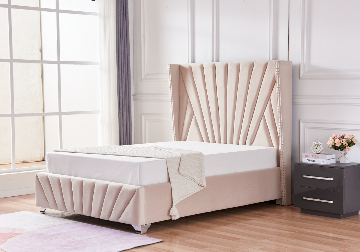 Lit Bonifacio - 180x200, Beige