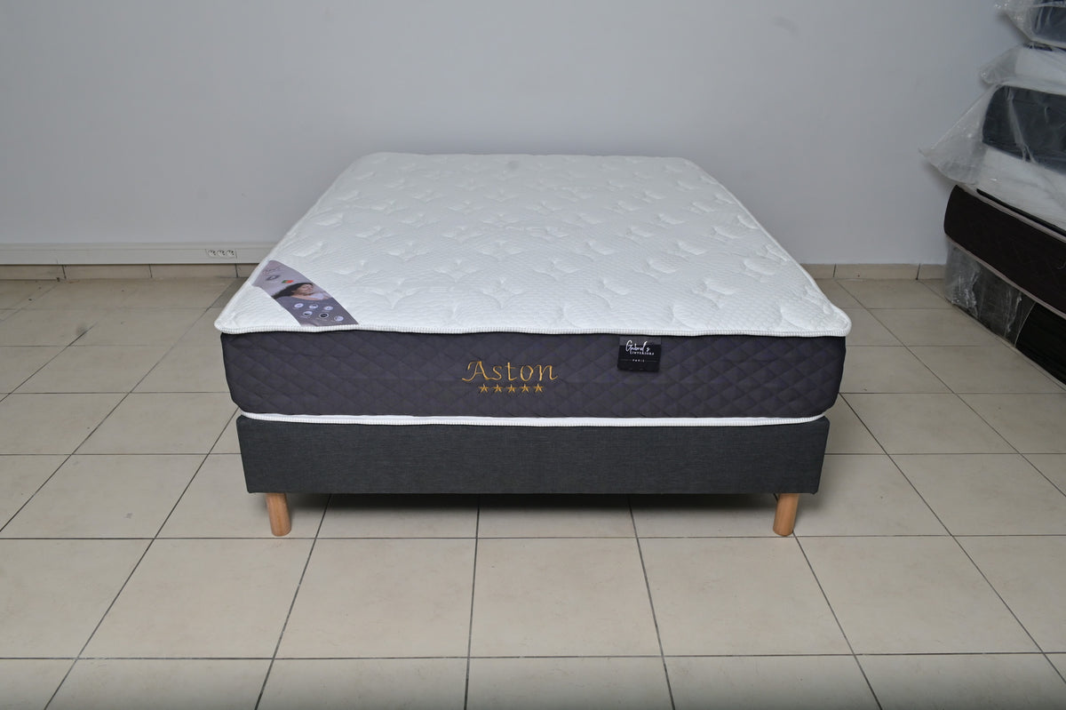 Matelas Roule A Ressorts Ensaches Aston - 140x190x25