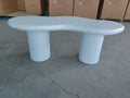 Table Basse Esra Blanc 120X50X45 Cm