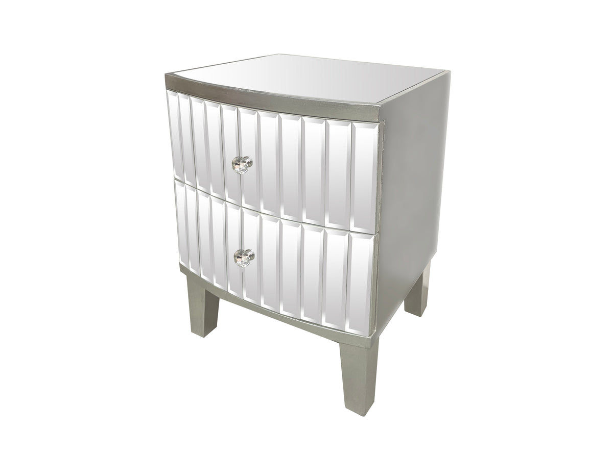 Chevet Julietta Miroir 45X40X59Cm