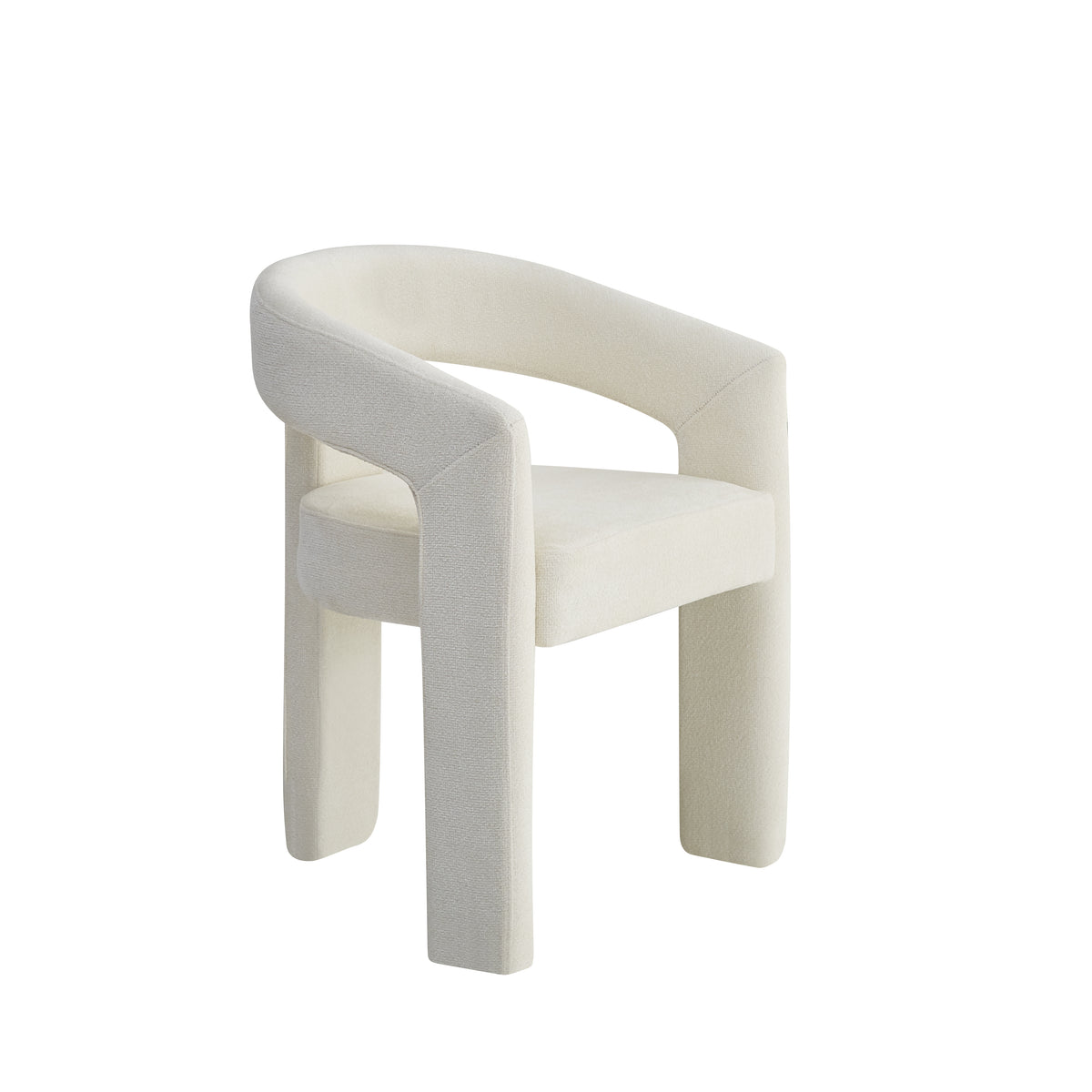 Chaise Maestro pieds Metal Tissu Marbella beige