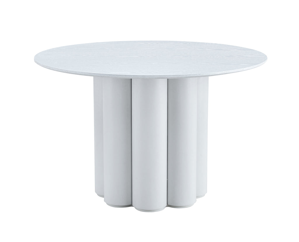 Table à manger Flower Blanc