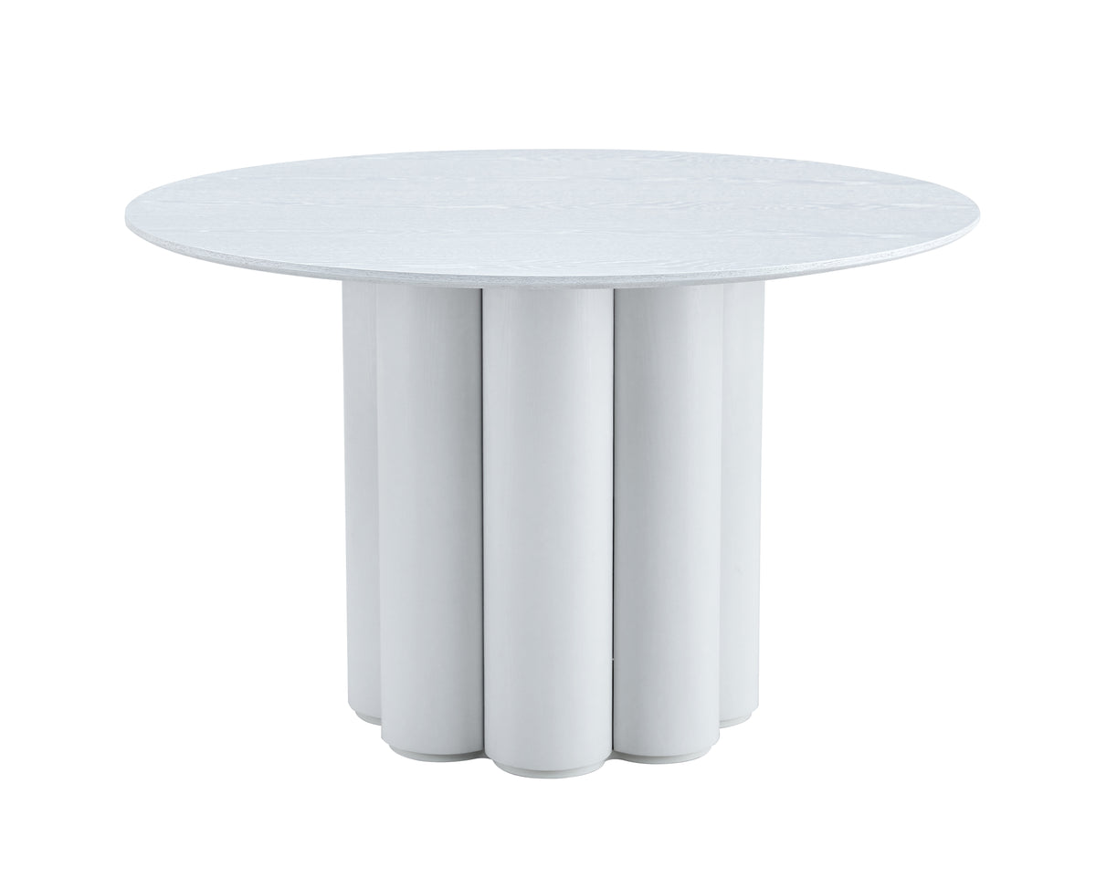 Table à manger Flower Blanc