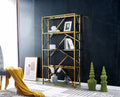 Etagere Geomag Gold Transparent 100X30X180Cm
