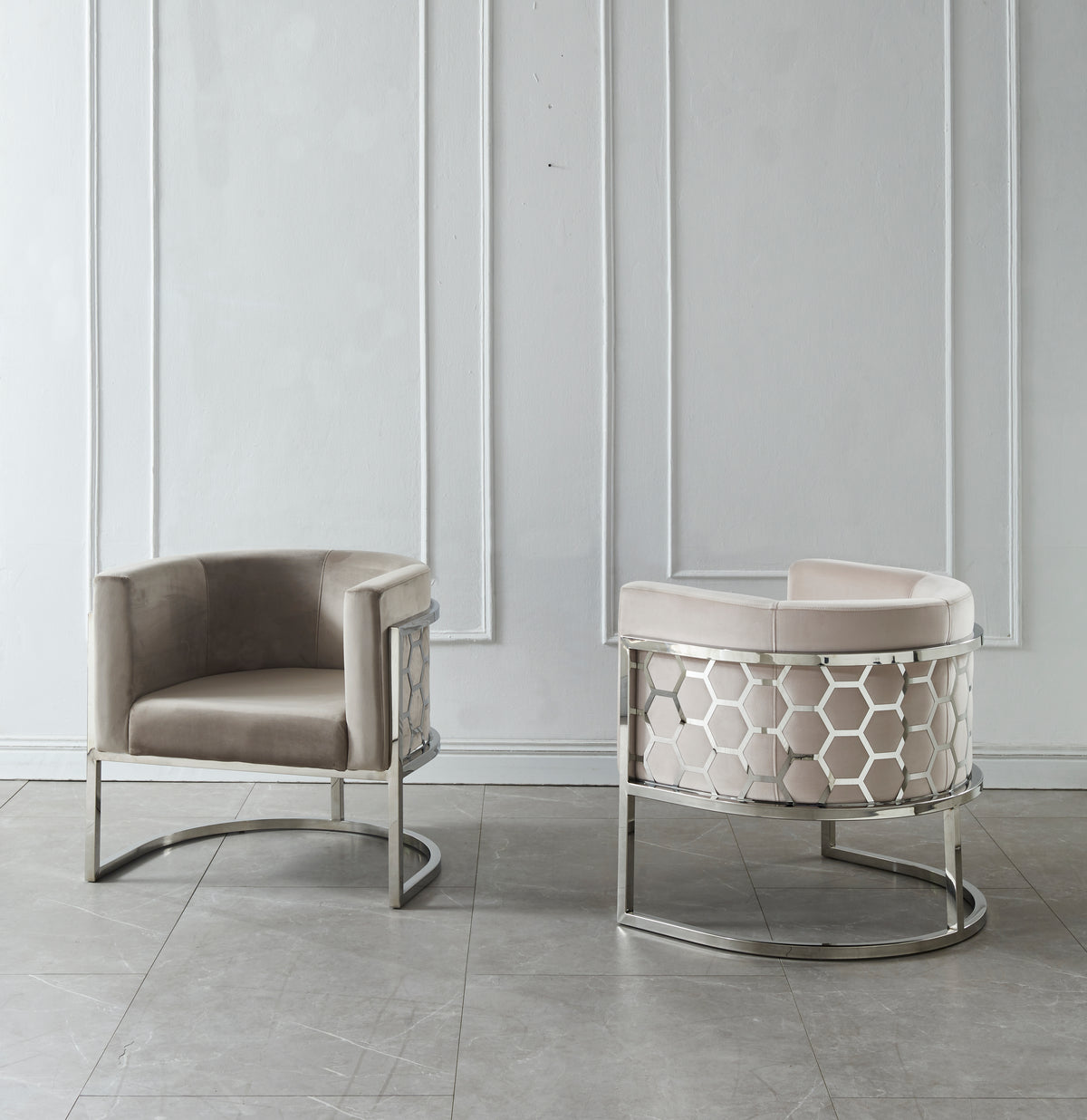 Fauteuil Alveoles - Moka
