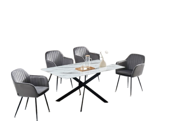 Table Rectangulaire Jessica 180X90X75Cm