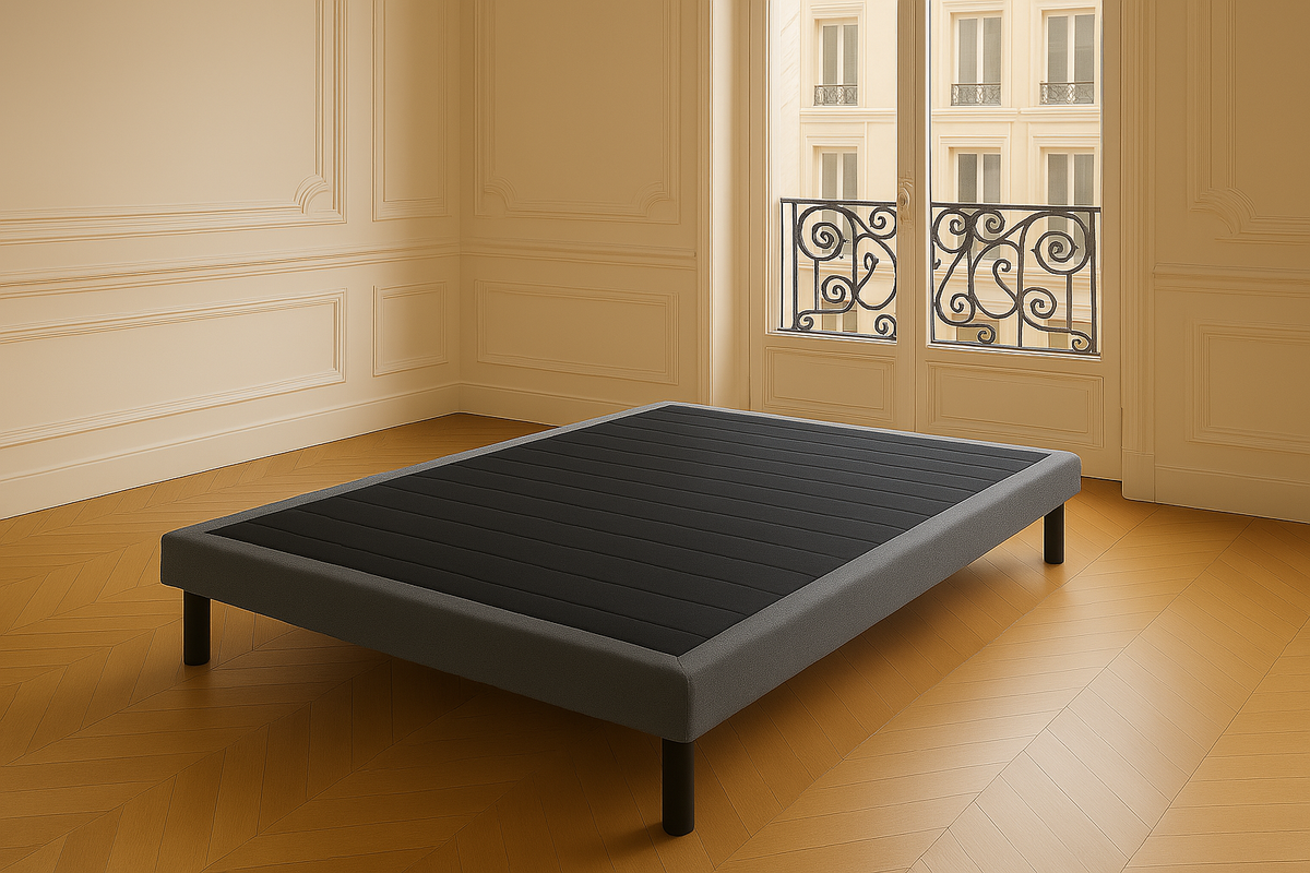 Sommier Tissus 140X190X15Cm