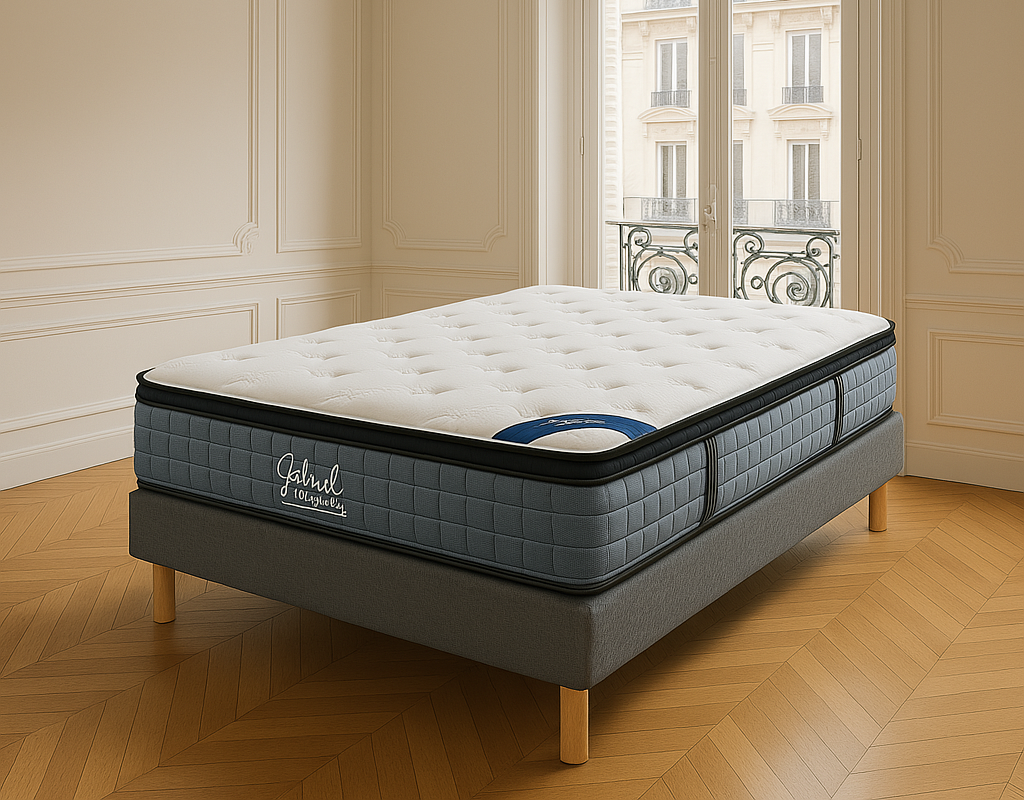 Sommier Tissus 140X190X20Cm