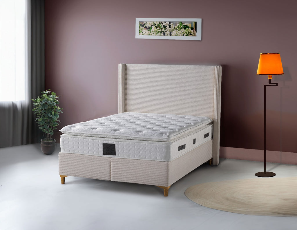 Lit Coffre Venus Cotele - 140x190, Beige