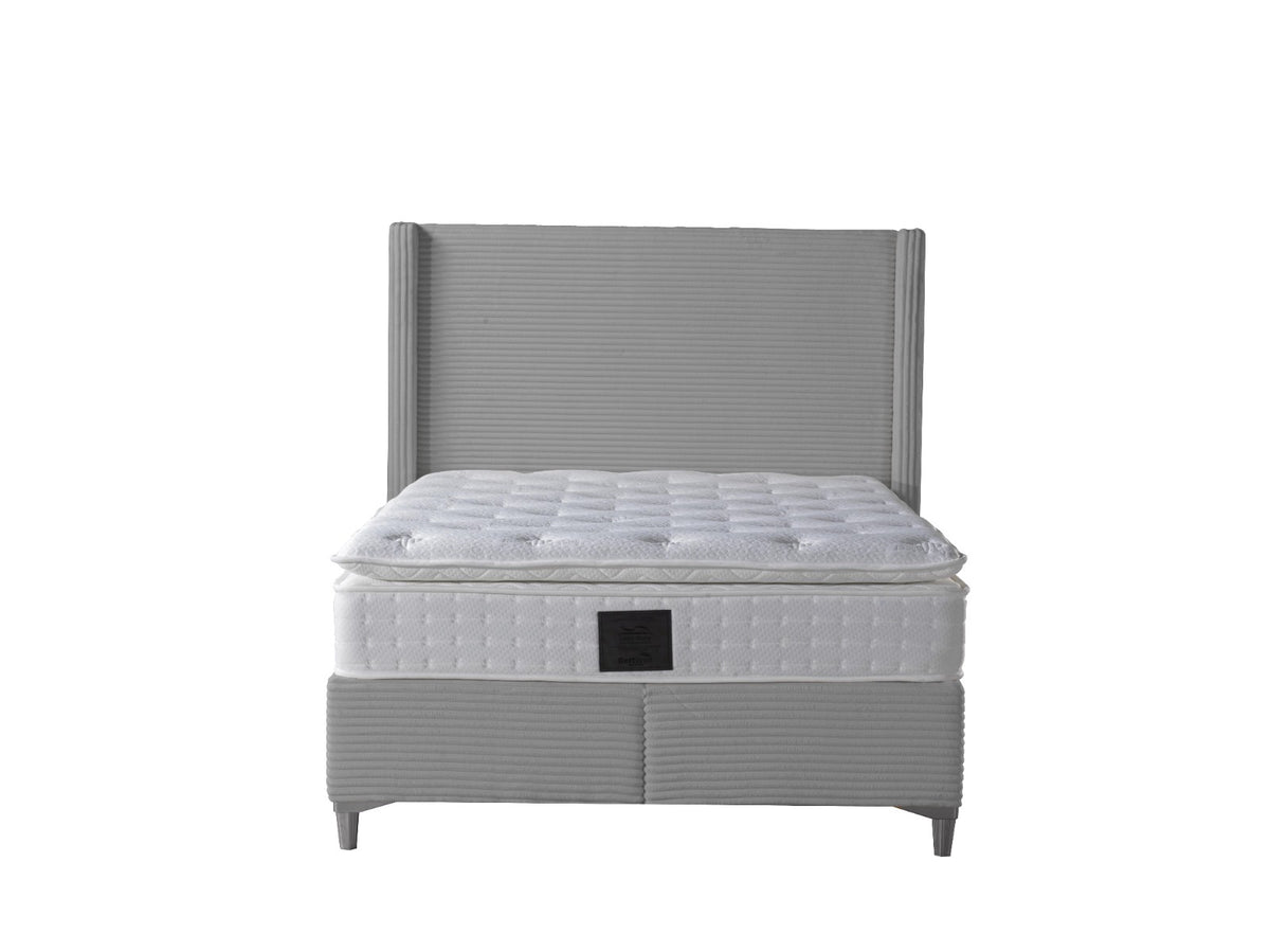 Lit Coffre Venus Cotele - 140x190, Gris