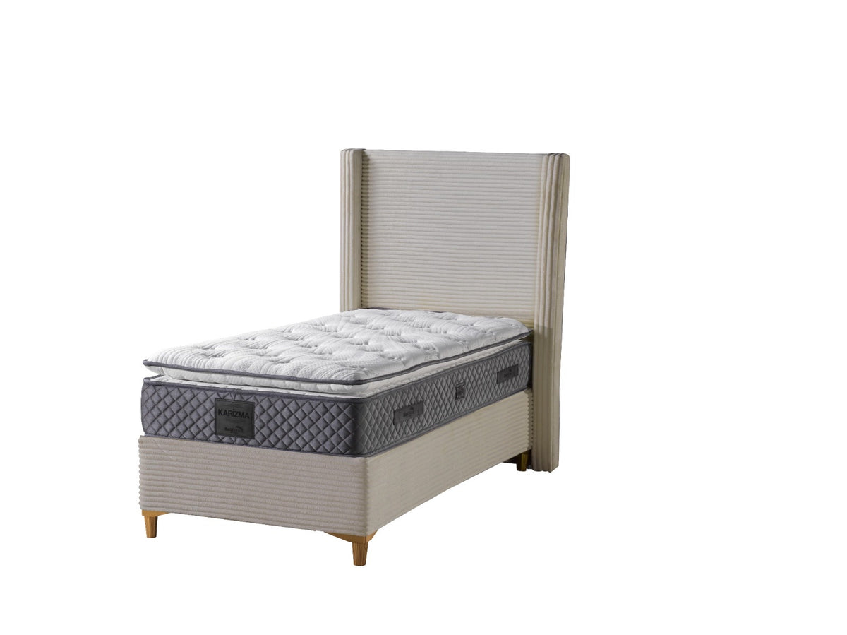 Lit Coffre Venus Cotele - 90x190, Taupe