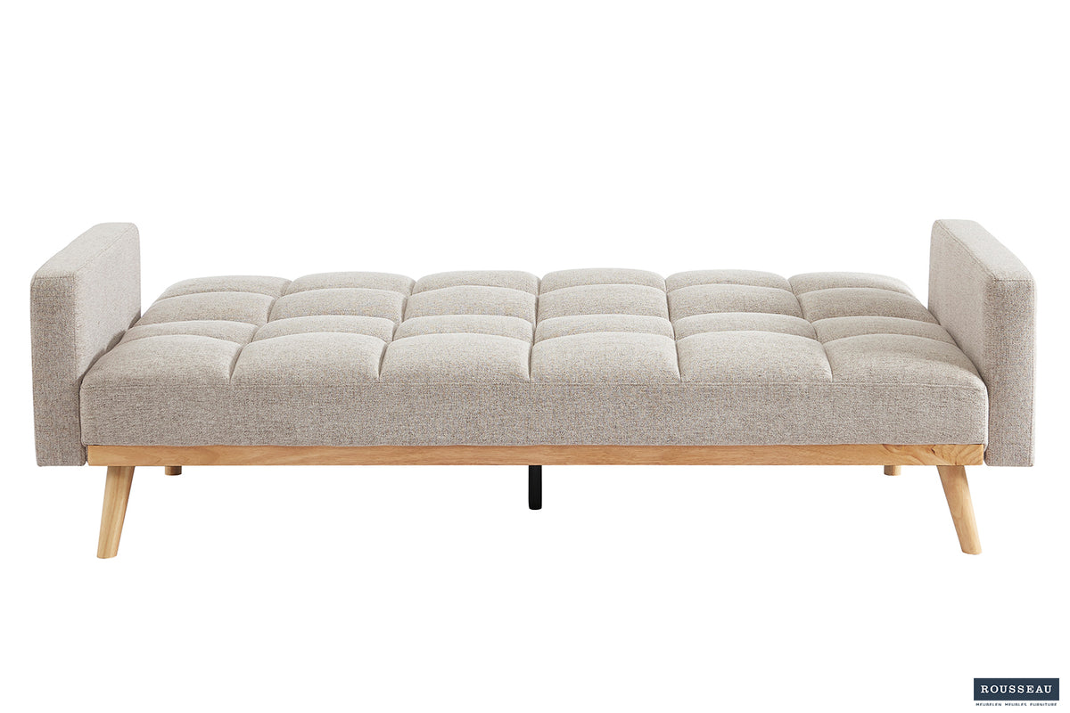 Canapé-lit Adana Tissu Beige