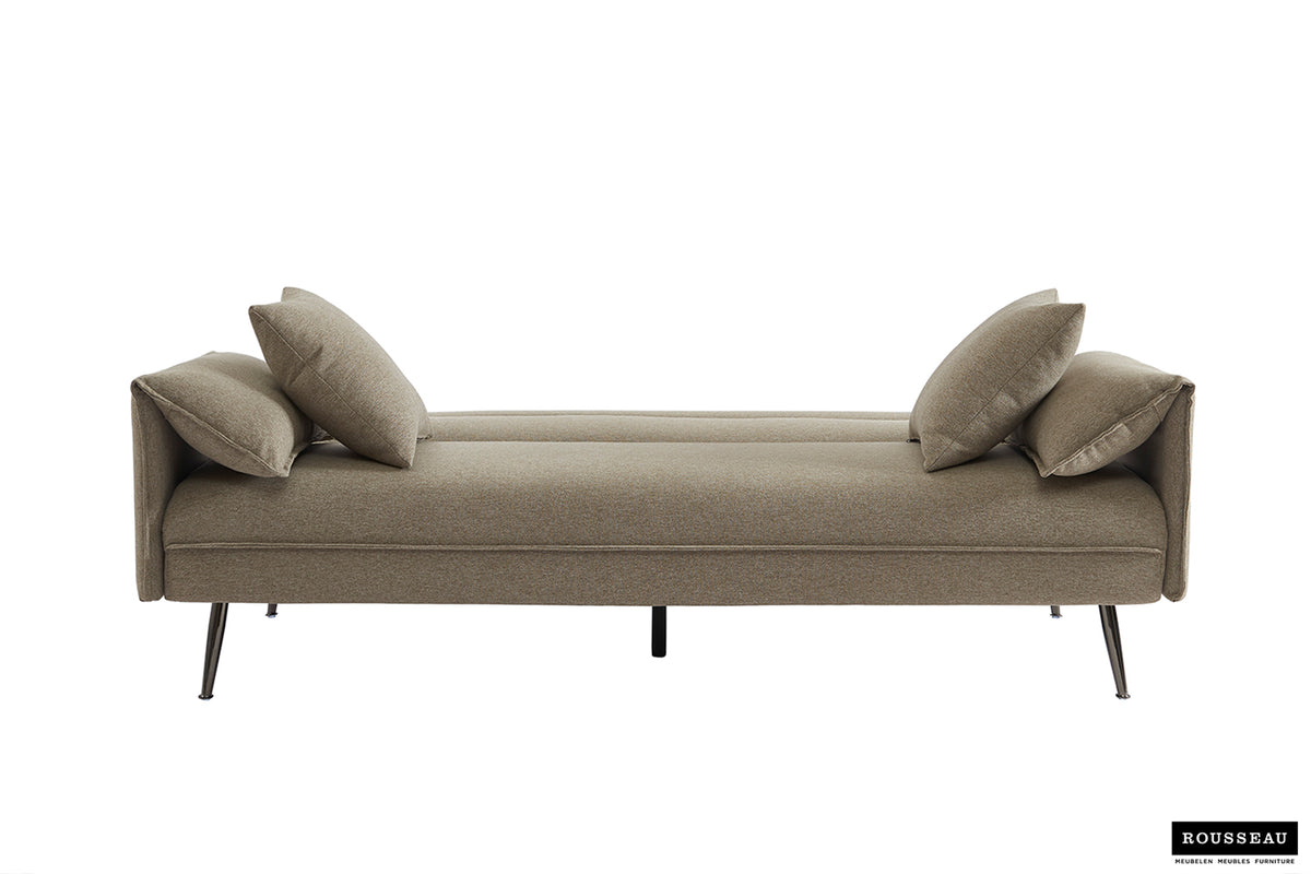 Canapé-lit Sivas Tissu Beige