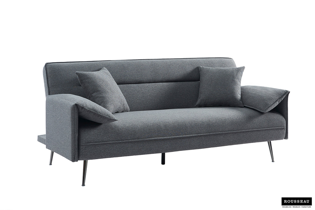Canapé-lit Sivas Tissu Gris