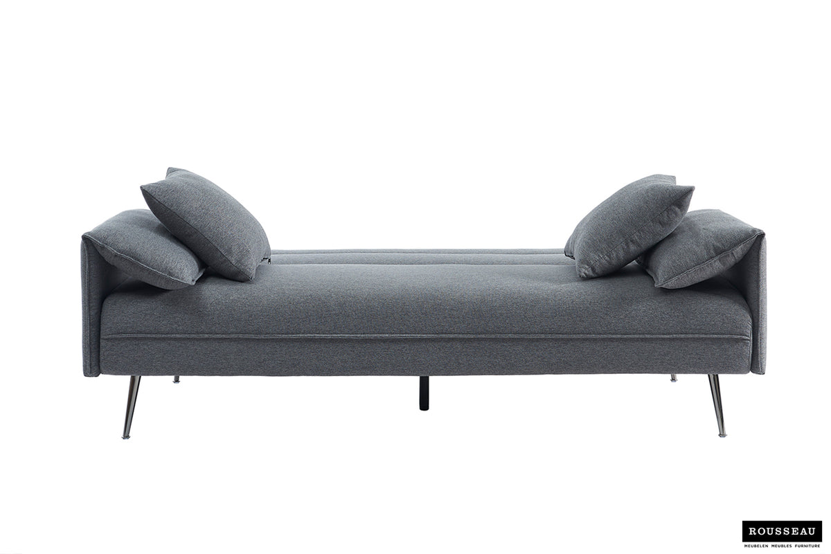 Canapé-lit Sivas Tissu Gris