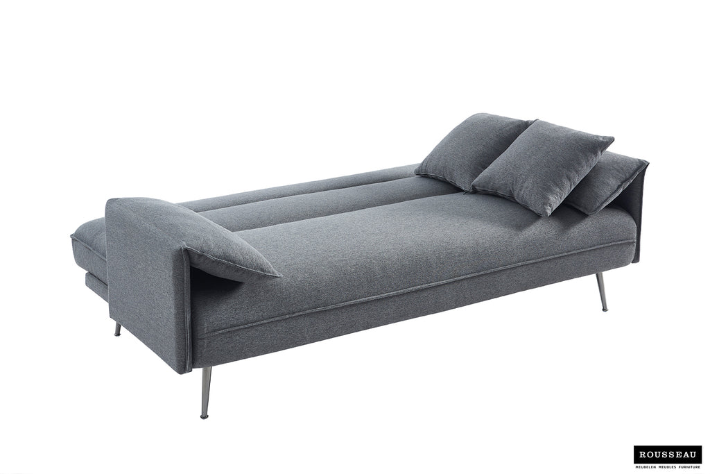 Canapé-lit Sivas Tissu Gris