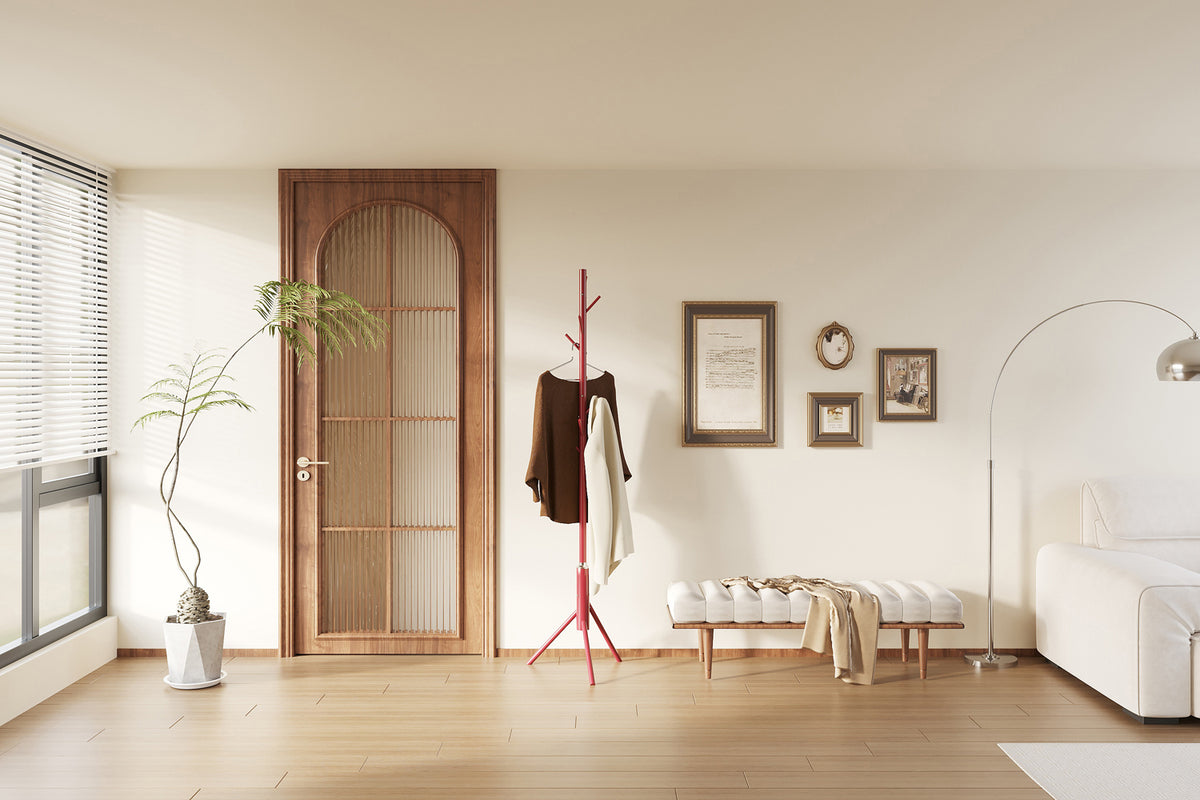 Porte-manteau Kassie Rouge