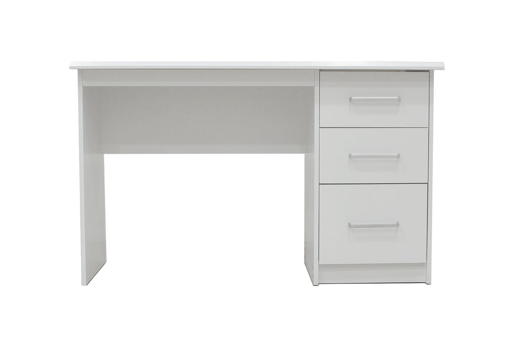 Bureau Mateo 3 tiroirs Blanc