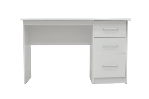 Bureau Mateo 3 tiroirs Blanc