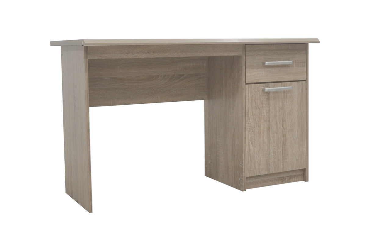 Bureau Milou 1 tiroir 1 porte Sonoma