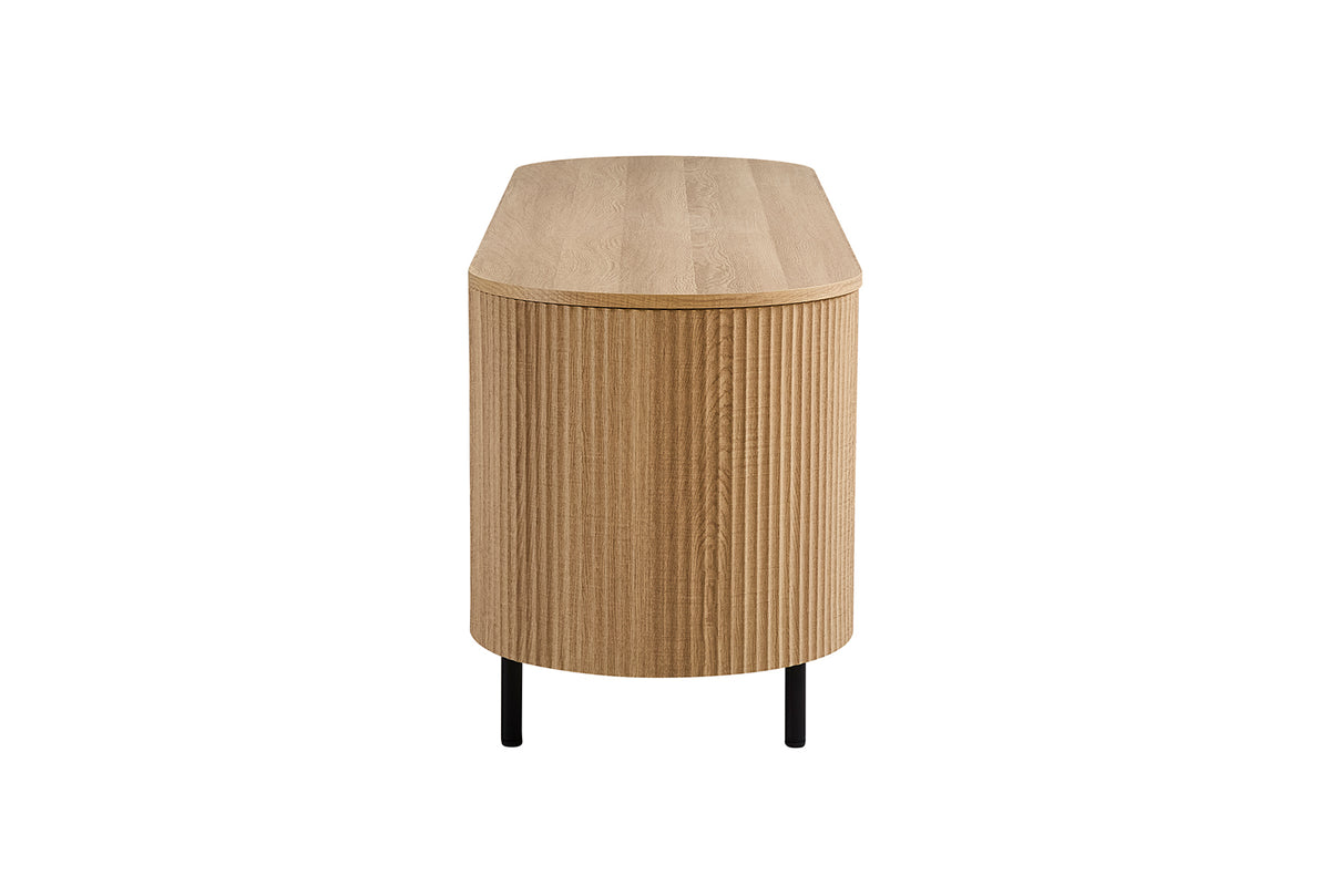 Meuble TV Lagos 160 cm effet chêne Naturel