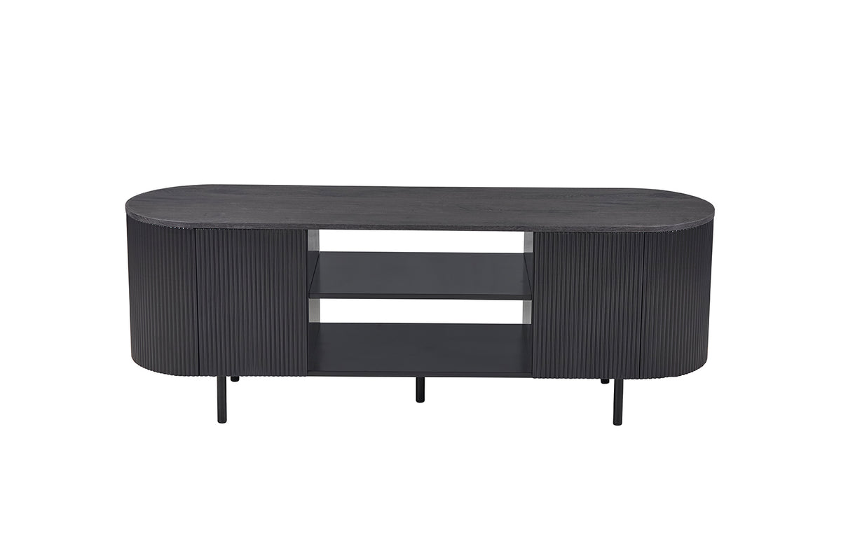 Meuble TV Lagos 160 cm finition Brun foncé