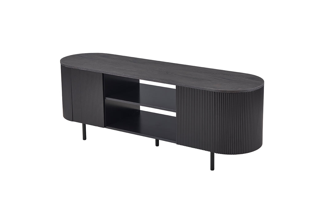 Meuble TV Lagos 160 cm finition Brun foncé