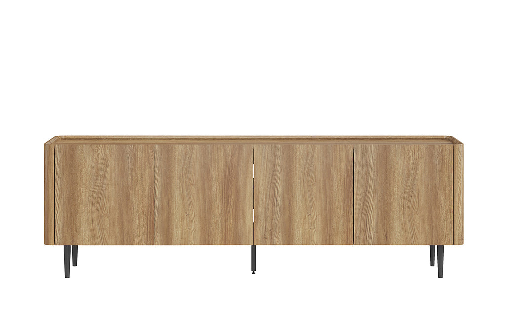 Meuble TV Kyoto 170 cm effet chêne Naturel
