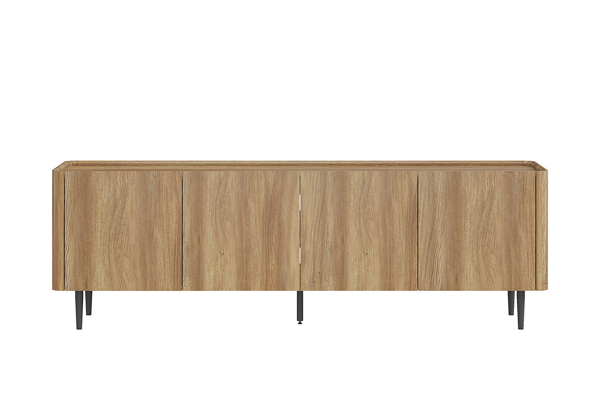 Meuble TV Kyoto 170 cm effet chêne Naturel
