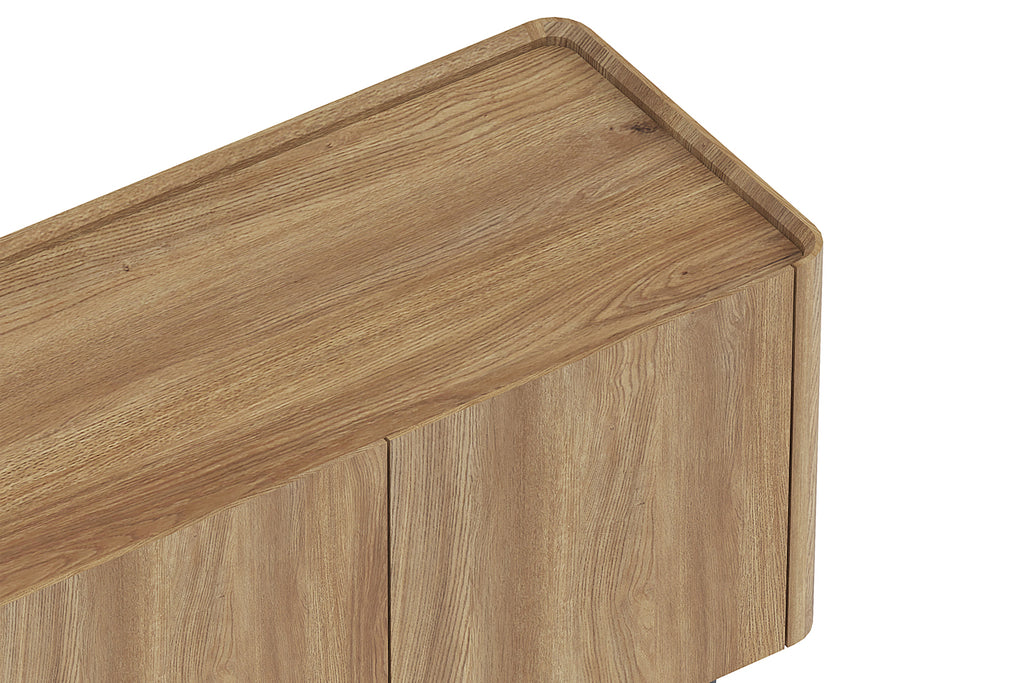 Meuble TV Kyoto 170 cm effet chêne Naturel