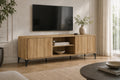 Meuble TV Florence 170 cm effet chêne Naturel