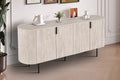 Bahut Lagos 200 cm Décor Travertin Beige