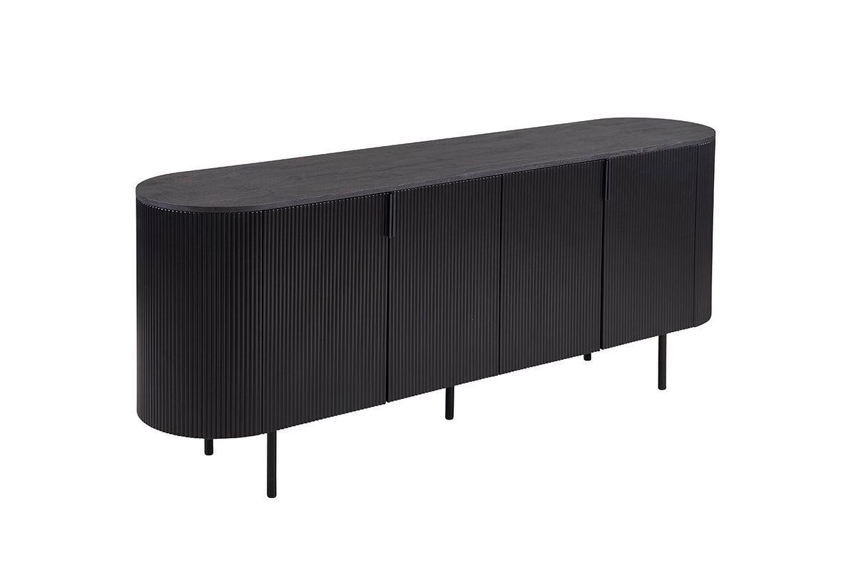 Bahut Lagos 200 cm finition Brun foncé