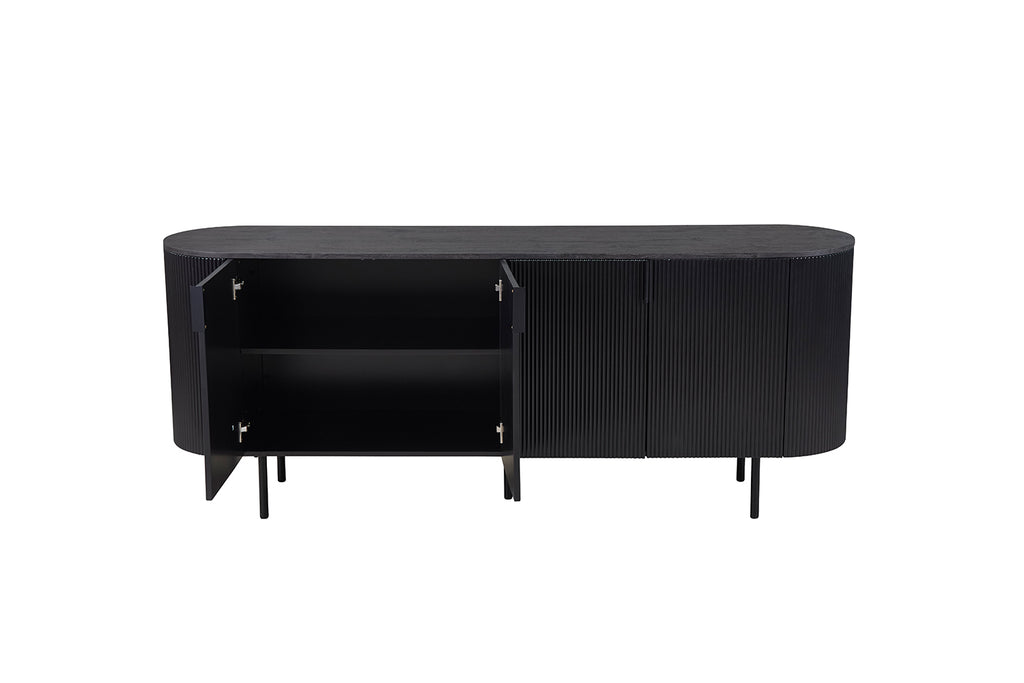 Bahut Lagos 200 cm finition Brun foncé