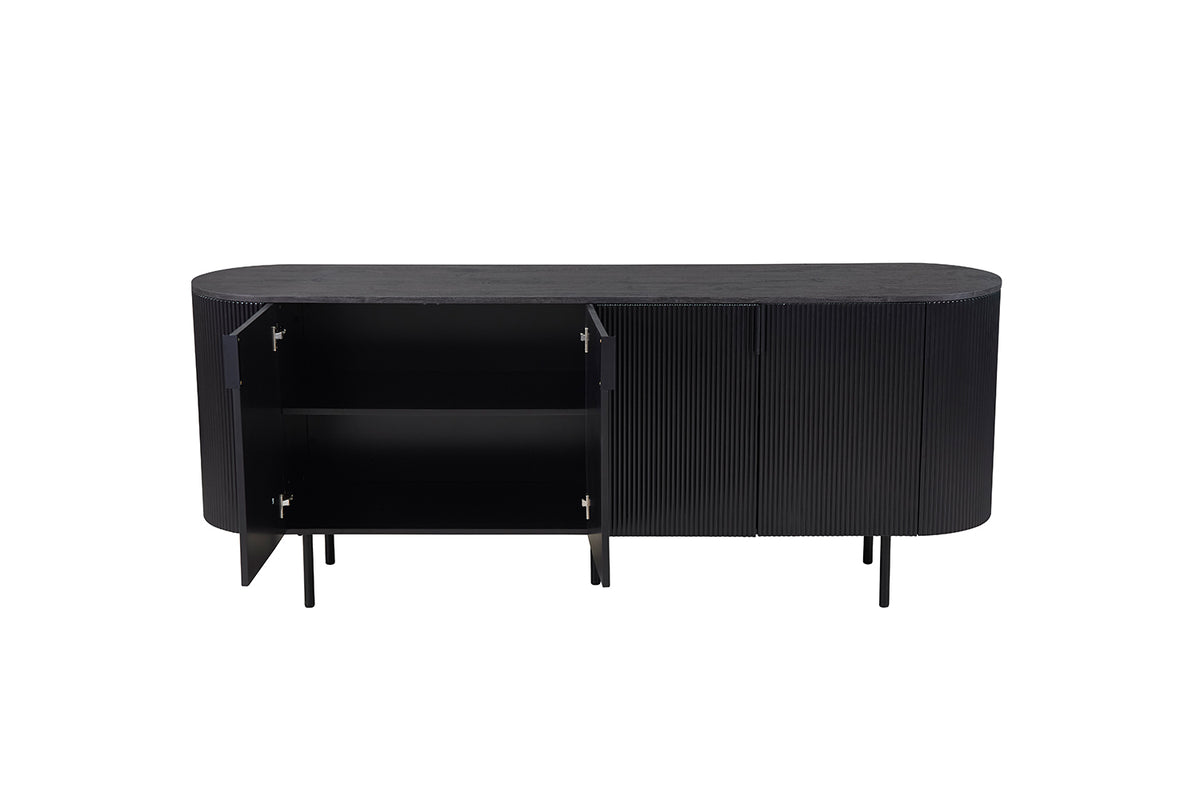 Bahut Lagos 200 cm finition Brun foncé