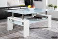 Table basse Alana Blanc laqué