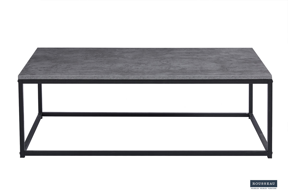 Table basse Dallas finition Pierre Gris