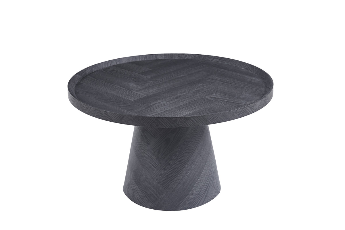 Table basse Manus 80 cm finition Gris foncé