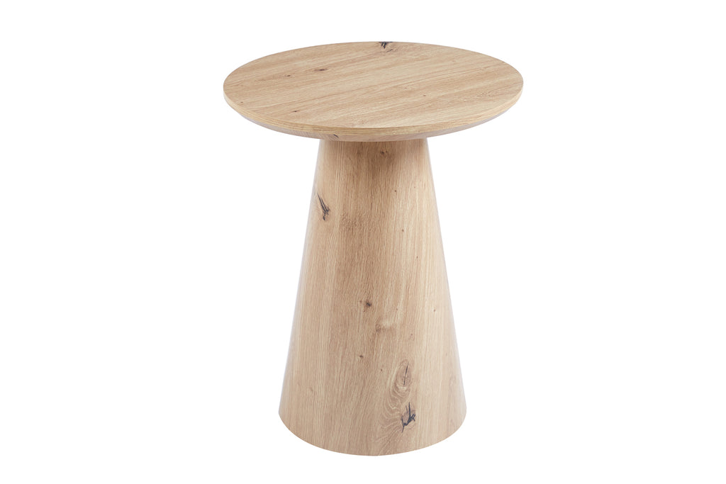 Table basse Lukas 45 cm effet chêne vieilli